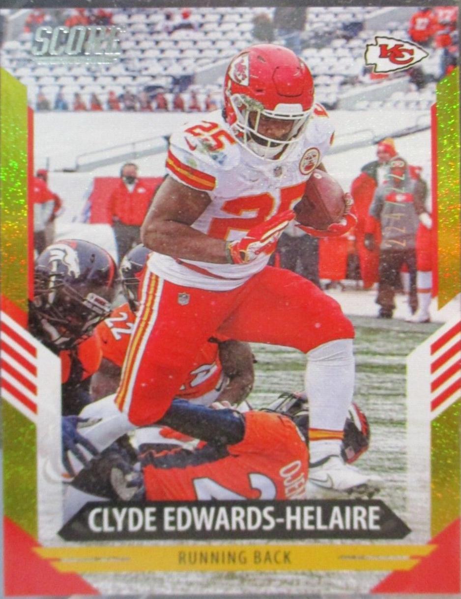 Clyde Edwards Helaire [Dots Gold] #3