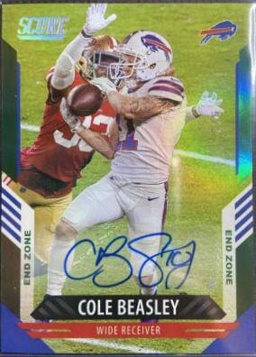 Cole Beasley [Signature End Zone] #25