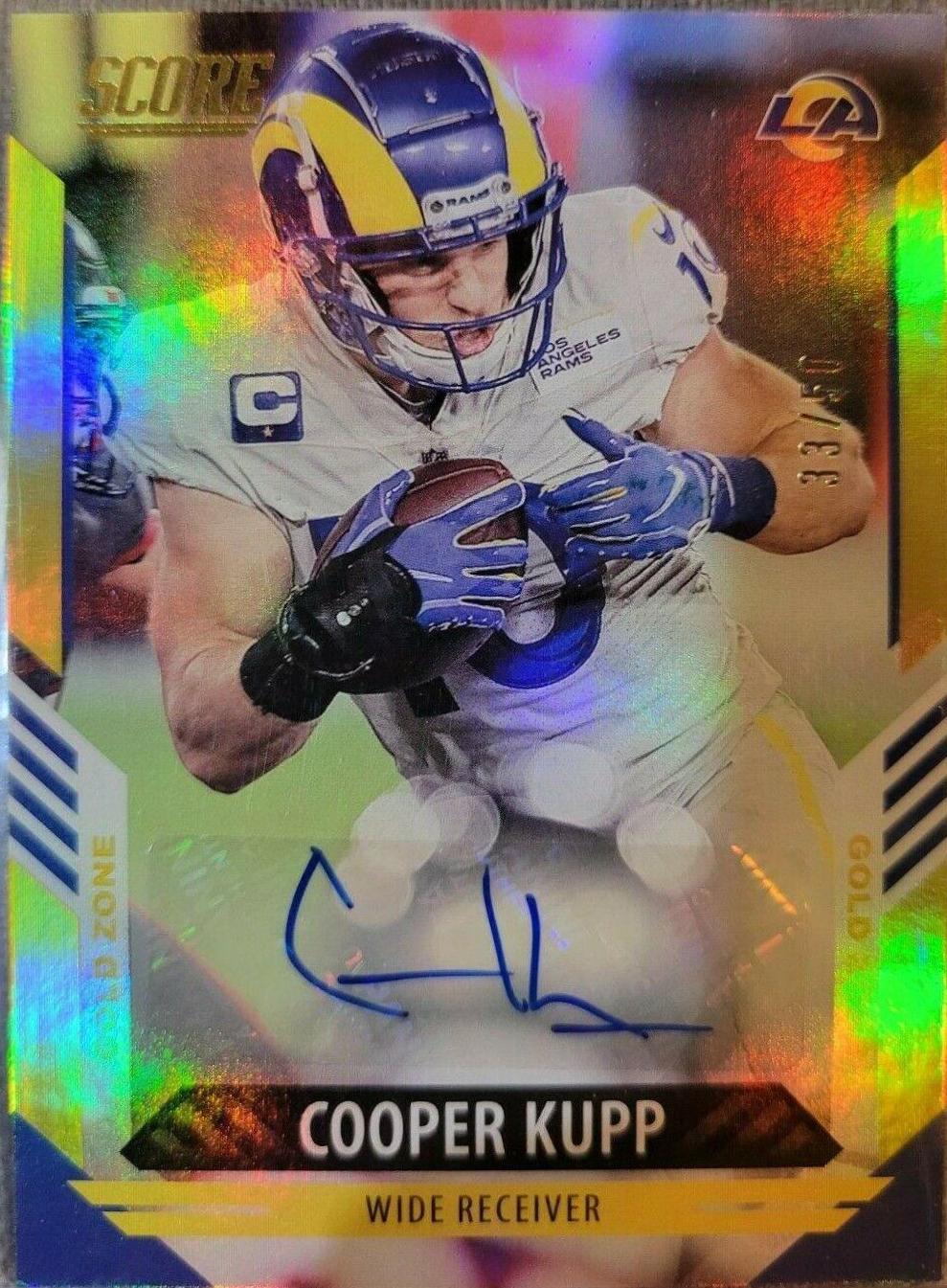 Cooper Kupp [Signature Gold Zone] #253