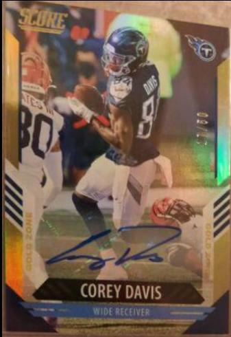Corey Davis [Gold Zone] #184
