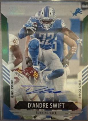 D'Andre Swift [Signature End Zone] #133