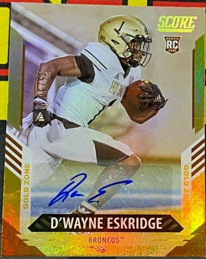 D'Wayne Eskridge [Gold Zone] #393