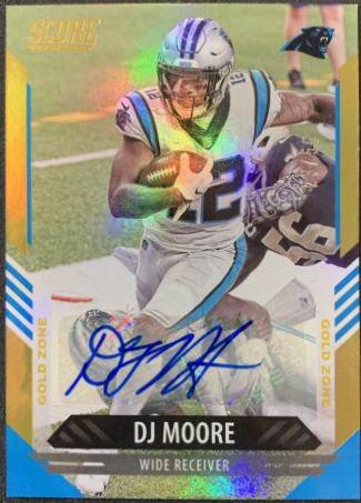 DJ Moore [Signature Gold Zone] #202