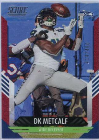 DK Metcalf [Dots Red] #267