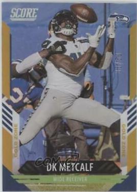 DK Metcalf [Gold Zone] #267