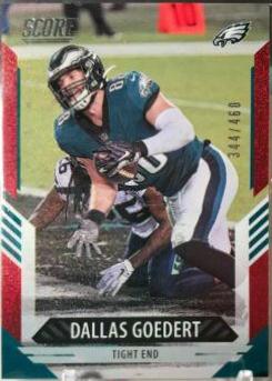 Dallas Goedert [Dots Red] #74