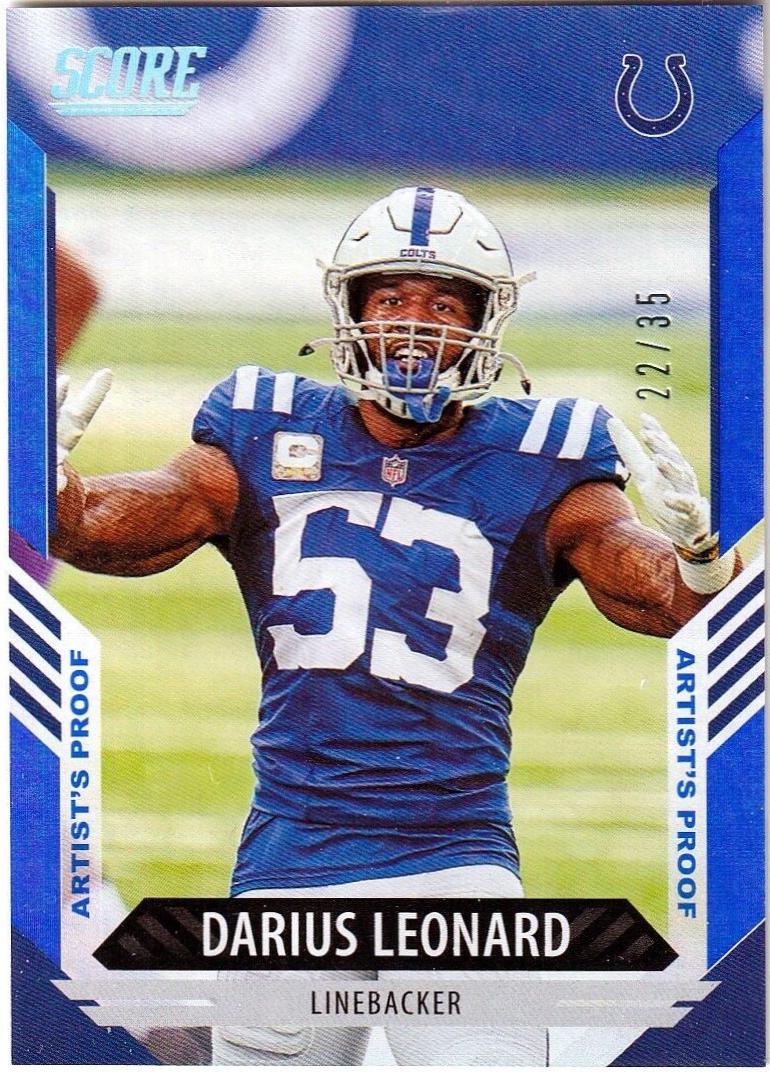 Darius Leonard [Artist's Proof] #164