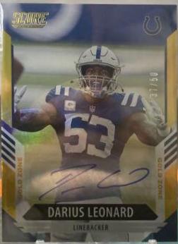 Darius Leonard [Signature Gold Zone] #164