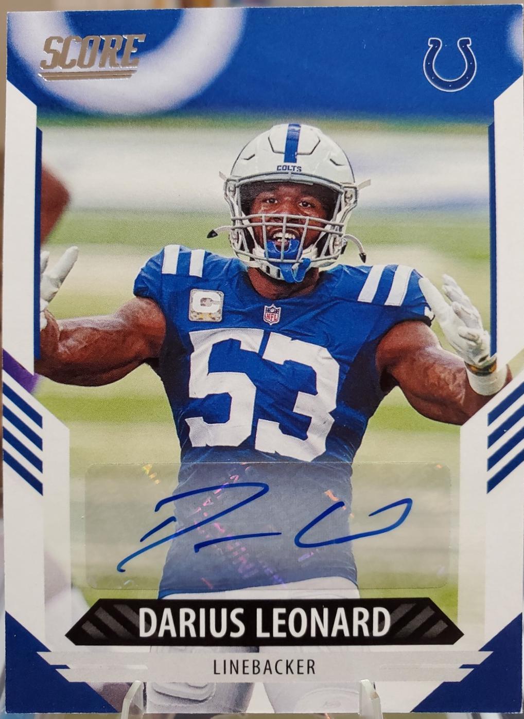Darius Leonard [Signature] #164