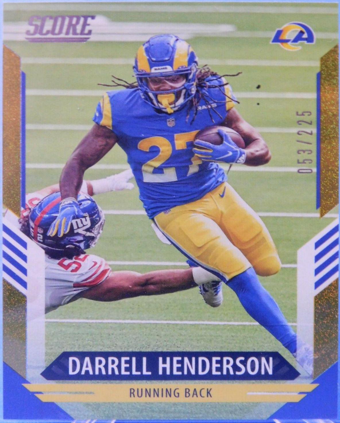 Darrell Henderson [Dots Gold] #252