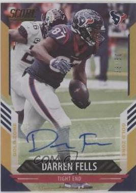 Darren Fells [Signature Gold Zone] #286
