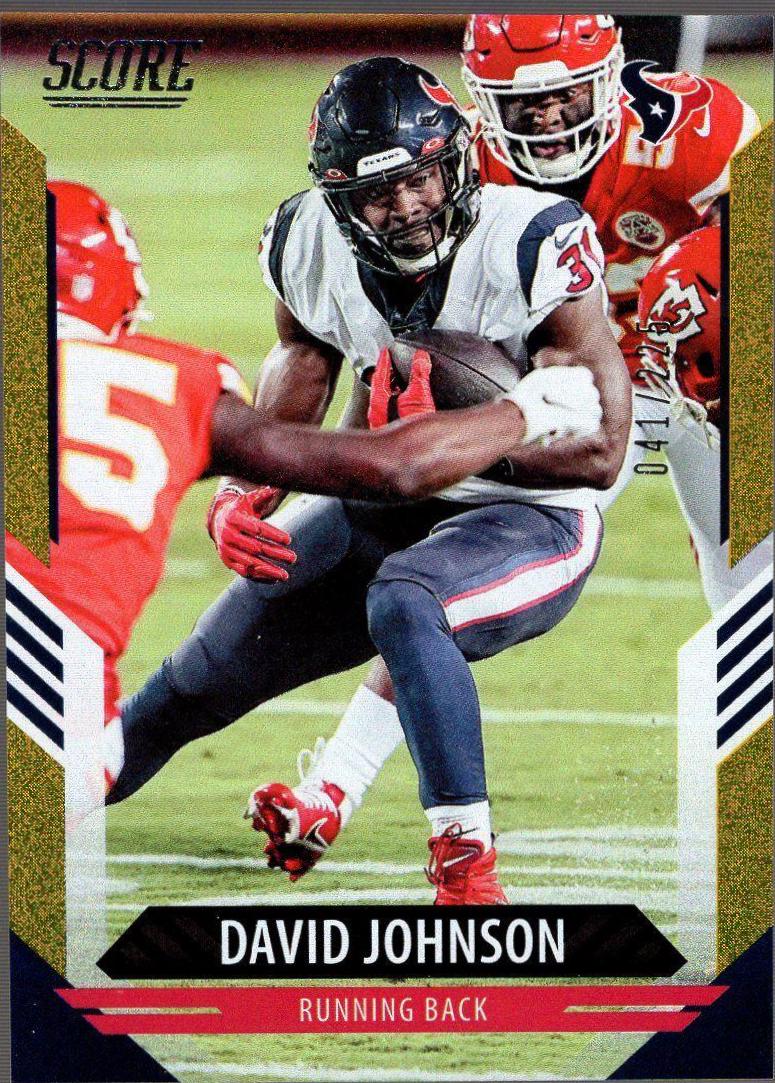 David Johnson [Dots Gold] #156