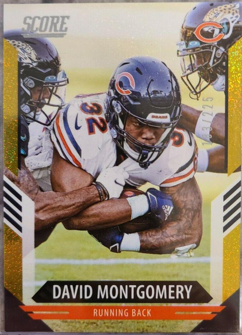 David Montgomery [Dots Gold] #123