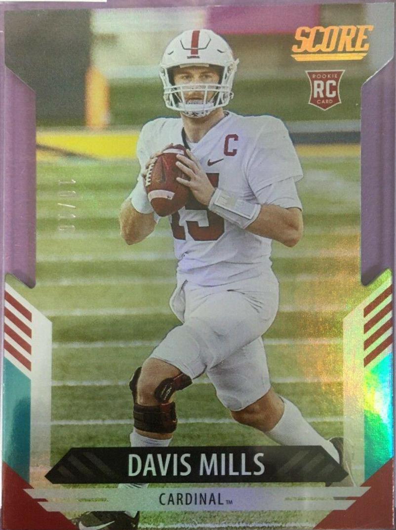 Davis Mills [Die Cut] #363