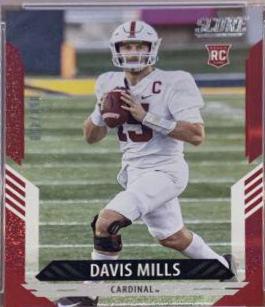 Davis Mills [Dots Red] #363
