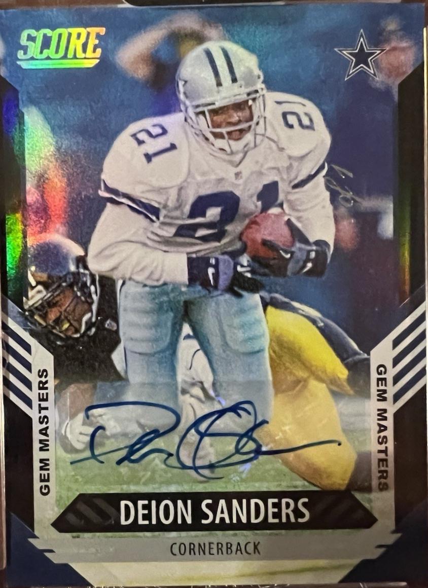 Deion Sanders [Signature] #55