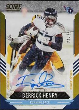 Derrick Henry [Signature Gold Zone] #182