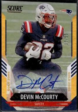 Devin McCourty [Signature Gold Zone] #42