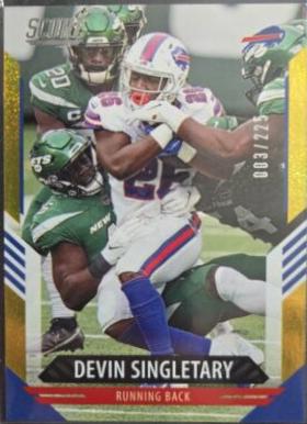 Devin Singletary [Dots Gold] #24