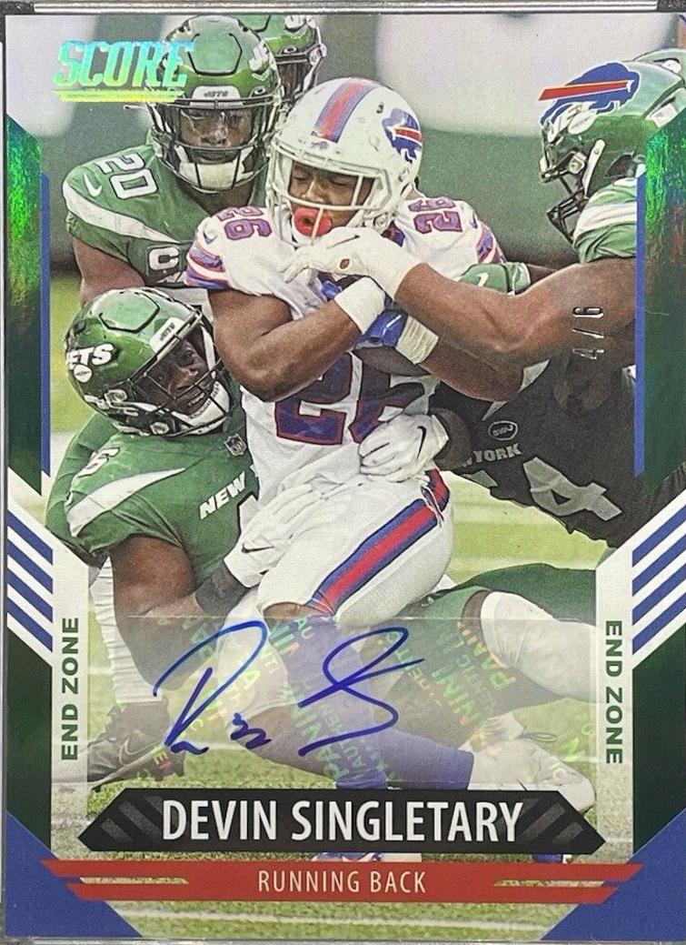 Devin Singletary [Signature End Zone] #24