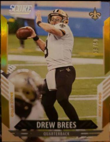 Drew Brees [Gold Zone] #206
