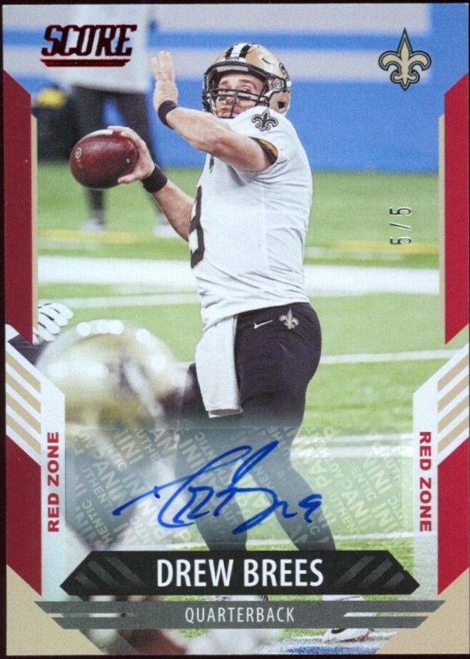 Drew Brees [Signature Red Zone] #206