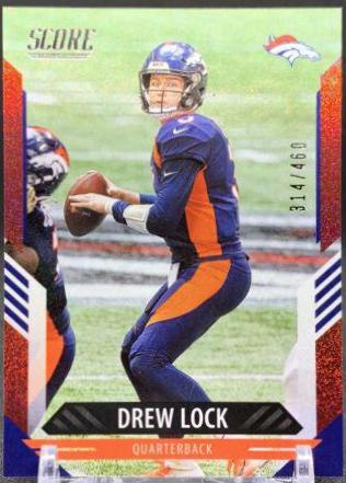 Drew Lock [Dots Red] #215