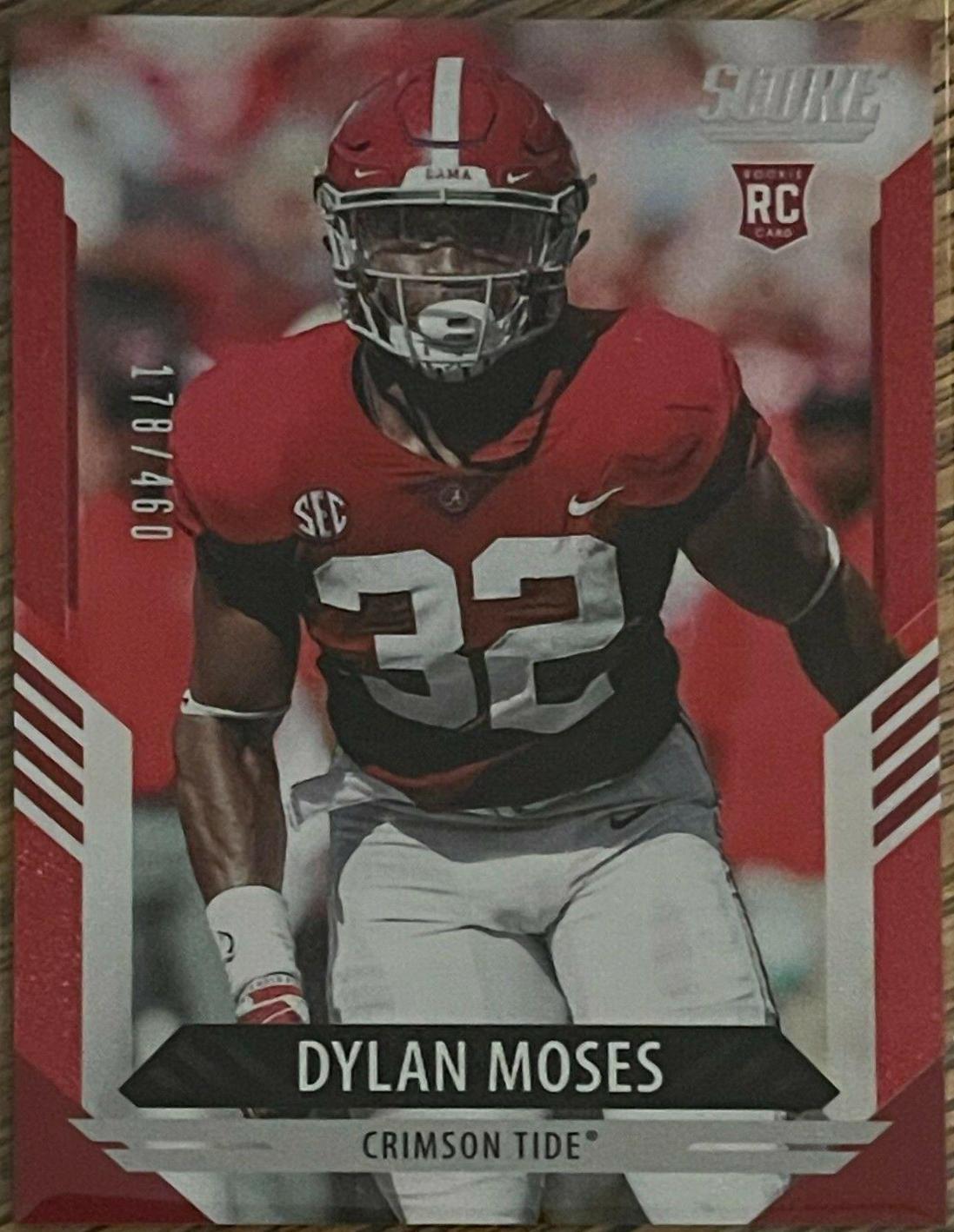 Dylan Moses [Dots Red] #352