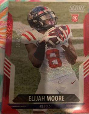 Elijah Moore [Dots Red] #337