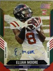 Elijah Moore [Signature End Zone] #337