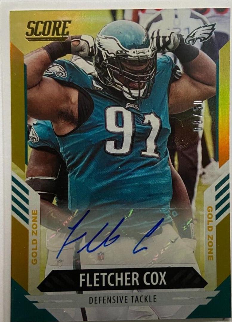 Fletcher Cox [Signature Gold Zone] #77