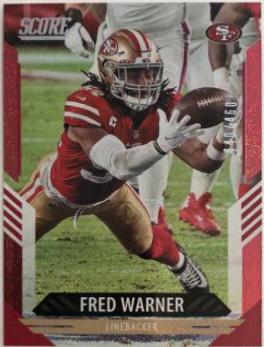 Fred Warner [Dots Red] #262