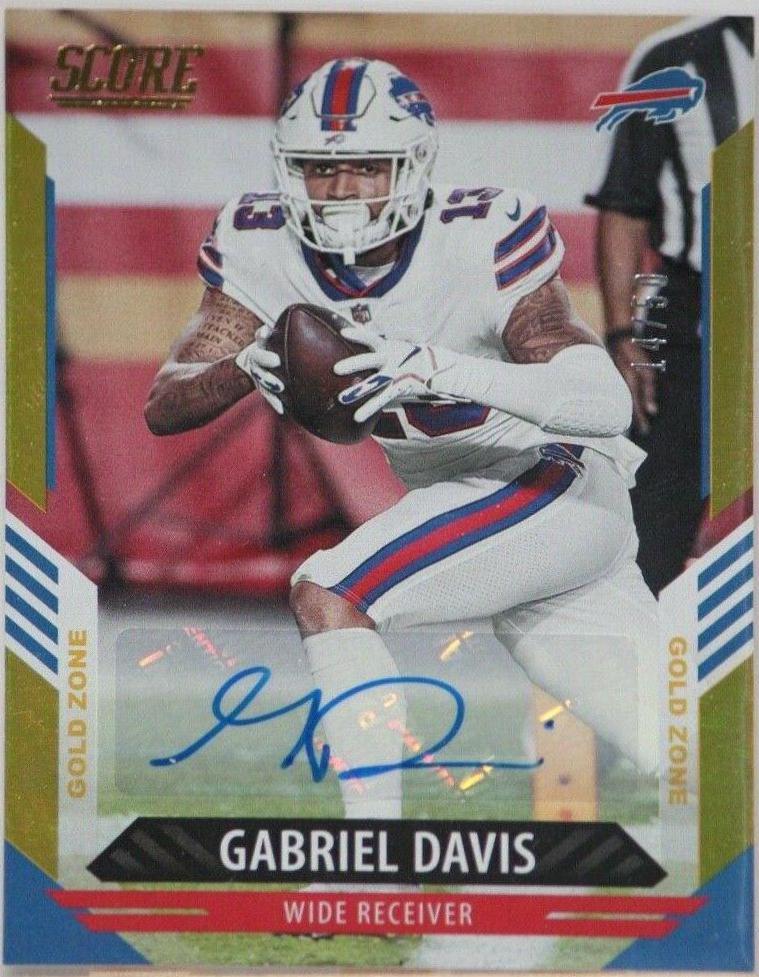 Gabriel Davis [Signature Gold Zone] #280