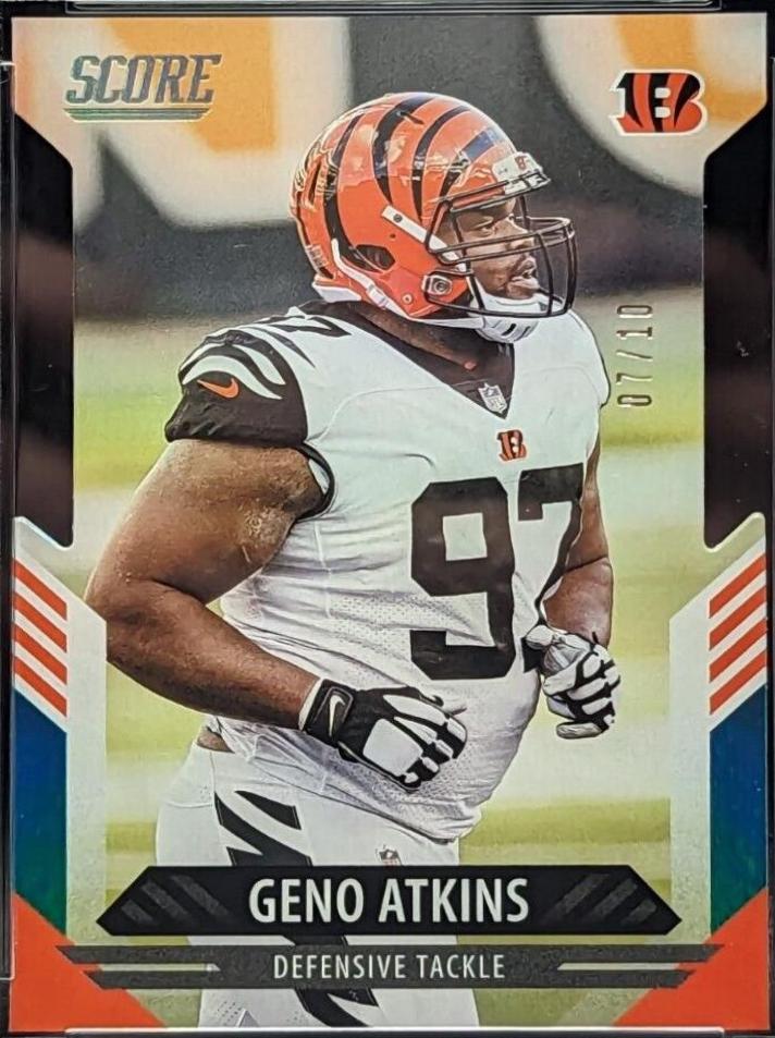 Geno Atkins [Die Cut] #281