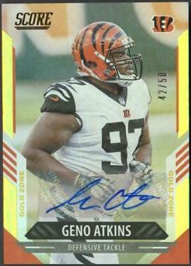 Geno Atkins [Gold Zone] #281