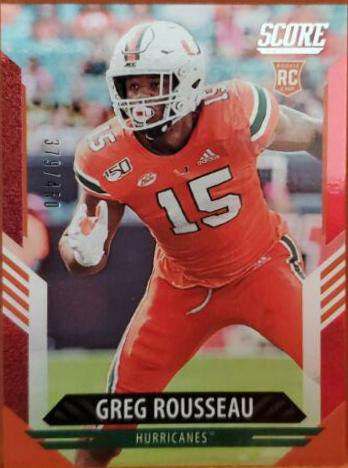 Greg Rousseau [Dots Red] #345
