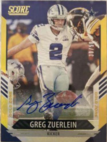 Greg Zuerlein [Signature Gold Zone] #59