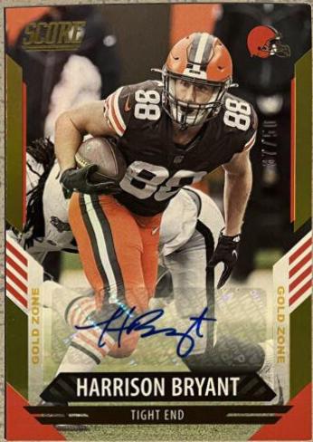 Harrison Bryant [Signature Gold Zone] #282
