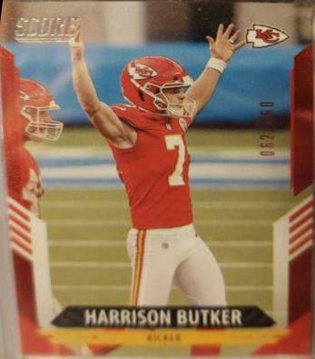 Harrison Butker [Dots Red] #9