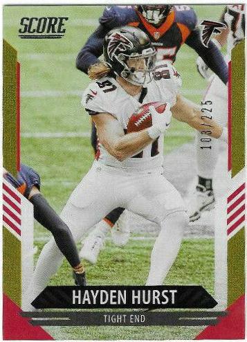 Hayden Hurst [Dots Gold] #193