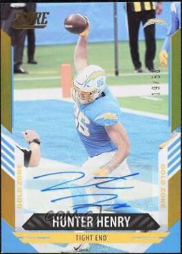 Hunter Henry [Signature Gold Zone] #241