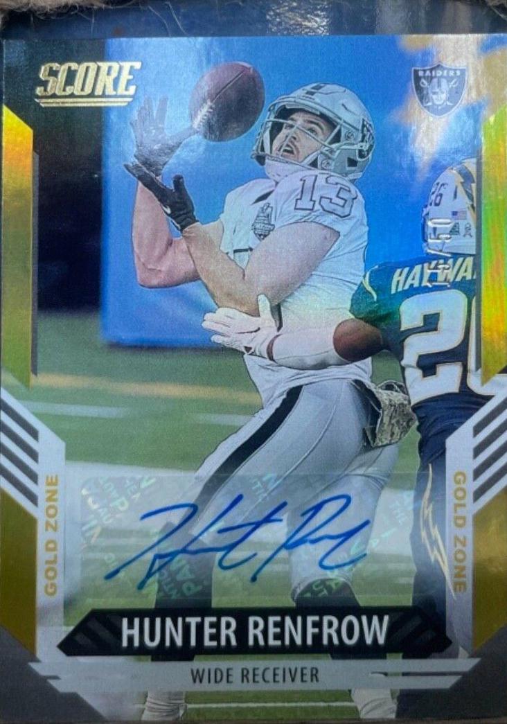 Hunter Renfrow [Gold] #227