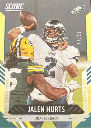 Jalen Hurts [Gold Zone] #73