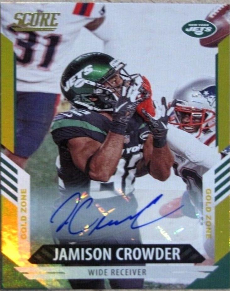 Jamison Crowder [Signature Gold Zone] #47