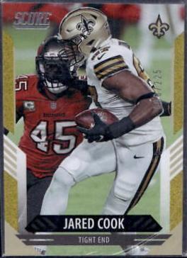 Jared Cook [Dots Gold] #211