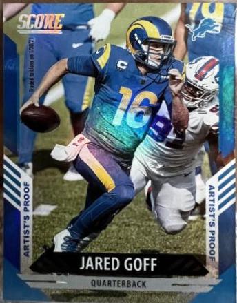 Jared Goff [Artist's Proof] #251