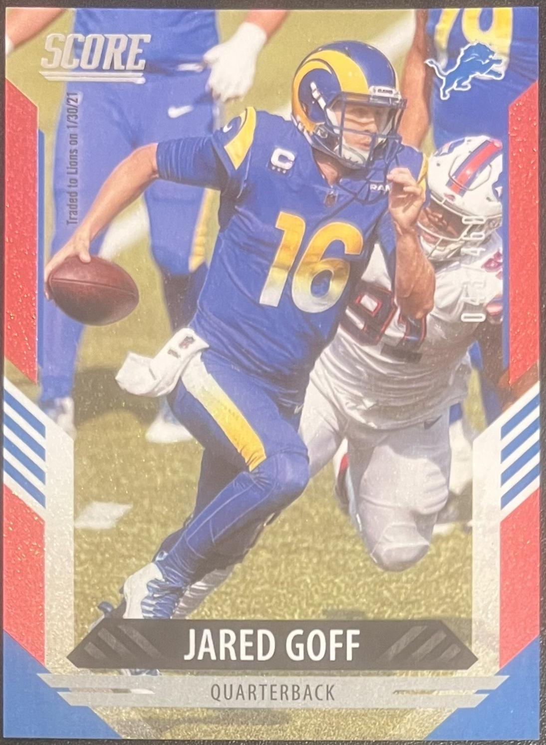 Jared Goff [Dots Red] #251