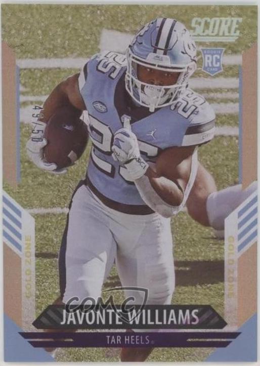 Javonte Williams [Gold Zone] #312