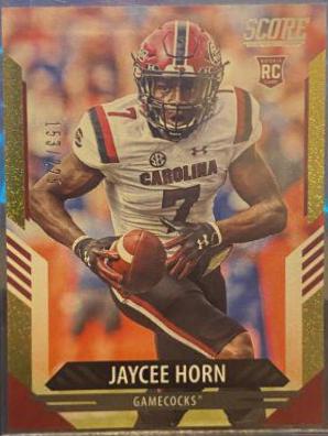 Jaycee Horn [Dots Gold] #344