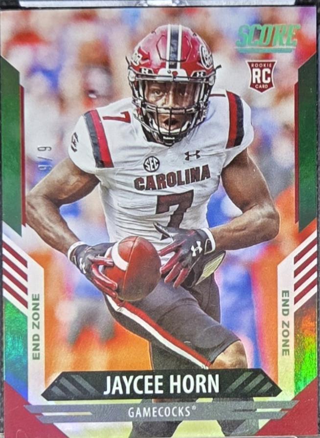 Jaycee Horn [End Zone] #344